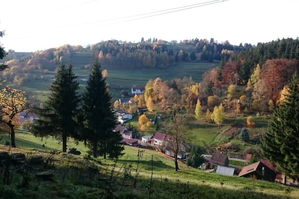 Ferienhaus Hellaberg Langenbach  Bagian luar foto