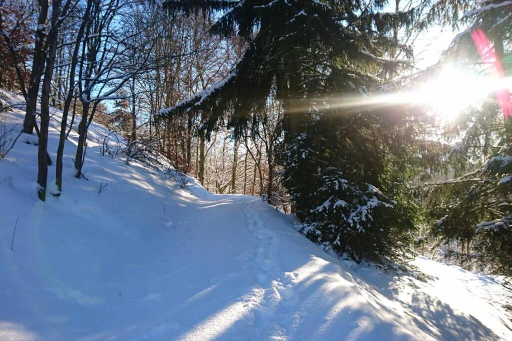 Ferienhaus Hellaberg Langenbach  Bagian luar foto